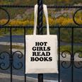 Hot Girls Read Books Lover Bookworm Librarian Book Reading Canvas Tote Bag