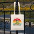 Howdy Reader Frog Reading Book Vintage Canvas Tote Bag