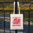 HUGvyn All Booked For Valentines Teacher Book Reading Heart Canvas Tote Bag