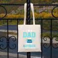I'm A Dad And An Author Book Writer Father Canvas Tote Bag