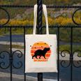 Introvert Retro Sunset Capybara Tee Canvas Tote Bag Introvert Retro Sunset Capybara Tee Canvas Tote Bag
