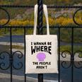 Introverted Sarcastic Humor Antisocial Introvert Canvas Tote Bag