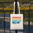 Introverted But Willing To Discuss Tacos Canvas Tote Bag Introverted But Willing To Discuss Tacos Canvas Tote Bag