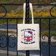 It's a Good Day To Read a Book Cute Cat Book Day Girls Boys Canvas Tote Bag It's a Good Day To Read a Book Cute Cat Book Day Girls Boys Canvas Tote Bag