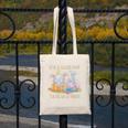 Its A Good Day To Read A Book Cute Pig & Elephant Adventure Canvas Tote Bag