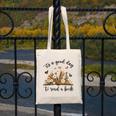Its A Good Day To Read A Book Book Lover Bookish Women Canvas Tote Bag