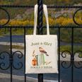 Just a Girl Who Loves Books And Birds Book Reading Bird Love Canvas Tote Bag