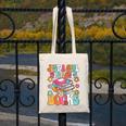 Just A Girl Who Loves Books Reading Cute Bookworm Girls Kids Canvas Tote Bag