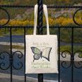 Just a Girl Who Loves Butterflies And Books Butterfly Canvas Tote Bag