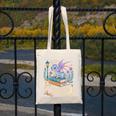 Just a Girl Who Loves Dragons & Books Reader Fantasy Fun Premium Tri-Blend Canvas Tote Bag