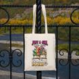 Just A Girl Who Loves Reading Books Canvas Tote Bag