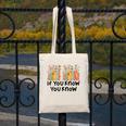 If You Know You Know 6 7 Reading Books Merry Christmas Canvas Tote Bag
