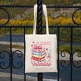 Librarian Books Are My Valentine Teacher Valentines Teach Canvas Tote Bag