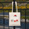 Library Crew Book Lovers Librarian Xmas Holiday Christmas Canvas Tote Bag