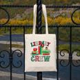 Library Crew Book Lovers Reader Teacher Librarian Christmas Canvas Tote Bag