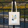Little Miss Muffet Reading a Picture Book Canvas Tote Bag