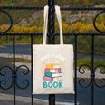 Take a Look It's In a Book Teacher Reading Apparel Canvas Tote Bag