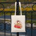 Love Book Coffee Heart Coquette Bow Valentines Day Canvas Tote Bag Love Book Coffee Heart Coquette Bow Valentines Day Canvas Tote Bag