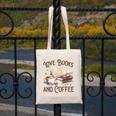Love Books And Coffee Books Reading Coffee Drinking Canvas Tote Bag Love Books And Coffee Books Reading Coffee Drinking Canvas Tote Bag