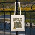 Loyal To The Shelf Knight Panther Book Lover Canvas Tote Bag