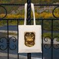 The Magic Of Books Vintage Style Reading Lover Cat & Tea Canvas Tote Bag