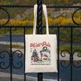 North Pole Book Club Book Lover Bookish Bookworm Christmas Canvas Tote Bag