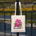 Orchids Flowers Book Floral Canvas Tote Bag Orchids Flowers Book Floral Canvas Tote Bag