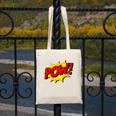 POW -Adults Kids Comic Book Cartoon Pop Art Novelty Sarcastic Canvas Tote Bag POW -Adults Kids Comic Book Cartoon Pop Art Novelty Sarcastic Canvas Tote Bag