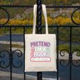 Pretend I'm A Book Character Reader Fan Cosplay Canvas Tote Bag Pretend I'm A Book Character Reader Fan Cosplay Canvas Tote Bag