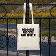 PRO Books PRO Cats Anti People Canvas Tote Bag