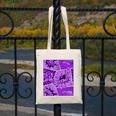Purple Comic Book Purple Color Graphic Canvas Tote Bag Purple Comic Book Purple Color Graphic Canvas Tote Bag