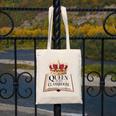 Queen Of The Classroom Appreciation Royal Crown Book Canvas Tote Bag