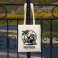 Raccoon Reading Books Summer Humor Trash Reader Canvas Tote Bag