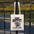 Racoon-Bookworm-Book Bandit-Fueled By Fiction Canvas Tote Bag Racoon-Bookworm-Book Bandit-Fueled By Fiction Canvas Tote Bag
