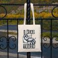 Racoon Reading Spicy Smutty Book Booktok I Read Trashy Books Canvas Tote Bag