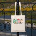 Read Banned Books Christmas Holiday Canvas Tote Bag