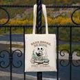 Read Books Be Kind Stay Weird Skeleton Reading Book Lover Canvas Tote Bag