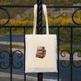 I Read Books And I Know Things l Book Reading Canvas Tote Bag