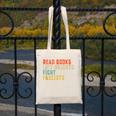 Read Books Lift Weights Fight Fascists Reading Canvas Tote Bag Read Books Lift Weights Fight Fascists Reading Canvas Tote Bag