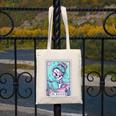 The Reader Retro Reading Skeleton Books Flowers Tarot Card Canvas Tote Bag The Reader Retro Reading Skeleton Books Flowers Tarot Card Canvas Tote Bag
