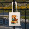 Reading Book Lover Red Panda Read Books Be Kind Stays Weird Canvas Tote Bag Reading Book Lover Red Panda Read Books Be Kind Stays Weird Canvas Tote Bag