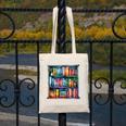 Reading And Bookcase Magic Book Premium Canvas Tote Bag