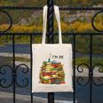Reading Books Librarian Reader Nerd I'm Ok Teacher School Canvas Tote Bag Reading Books Librarian Reader Nerd I'm Ok Teacher School Canvas Tote Bag