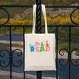 Reading DinosaurRex Dino Book Lover Canvas Tote Bag