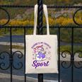 Reading Is My Favorite Sport Saying Quote Book Lovers Canvas Tote Bag