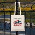Reading With My Gnomies Reading Book Christmas Canvas Tote Bag