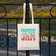 Reading Is My Jam Book Lover Bookworm Teacher Library Reader Canvas Tote Bag Reading Is My Jam Book Lover Bookworm Teacher Library Reader Canvas Tote Bag