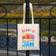 Reading Is My Jam I Love To Read Books Boy Girl Canvas Tote Bag