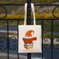 Reading Lover Book Graphic Gnome Canvas Tote Bag Reading Lover Book Graphic Gnome Canvas Tote Bag