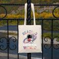 Reading Is Out Of This World Space Book Lover Canvas Tote Bag